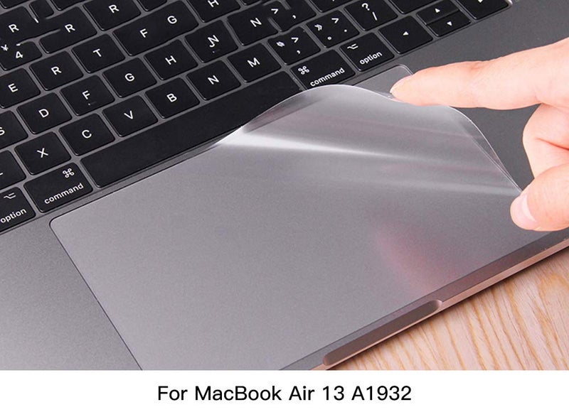 iKammo 2 Pack MacBook Air 13 A2337 M1 A2179 TrackPad Protector Cover Skin, Clear Anti-Scratch Touchpad Cover Film for 2018 2019 2020 2021 Apple MacBook Air 13 Inch A2337 M1 A1932 A2179 with Touch ID - Image 2